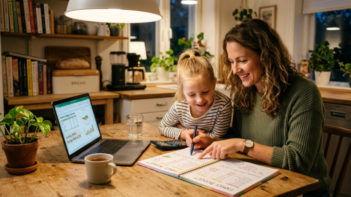 Sådan budgetterer du som familie uden at føle dig begrænset