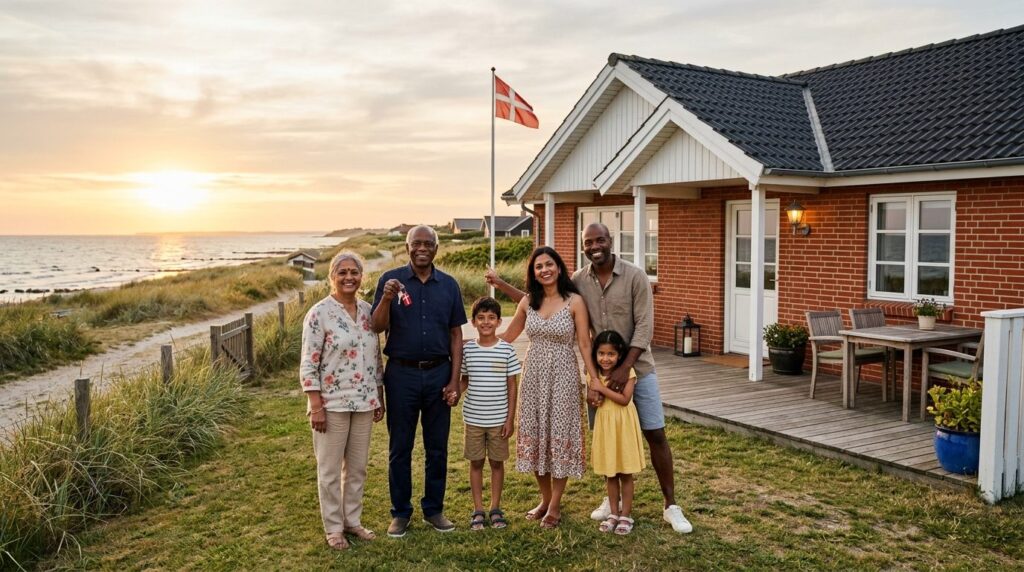 Må udlændinge købe sommerhus i Danmark som familie