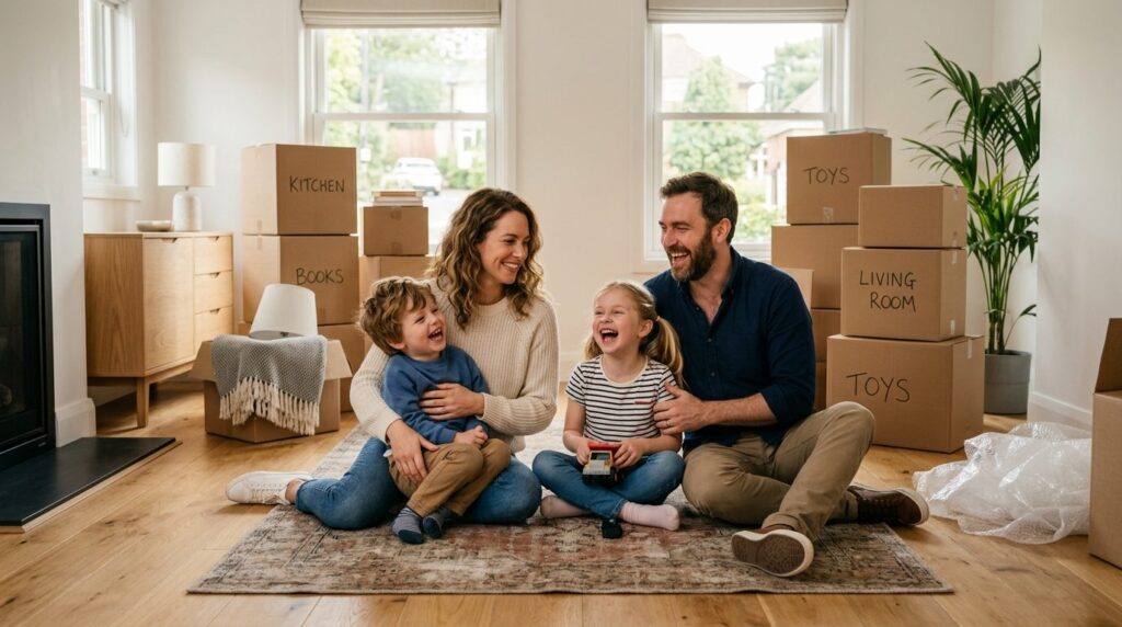 Sådan overlever din familie flytningen i Hellerup med forstanden i behold